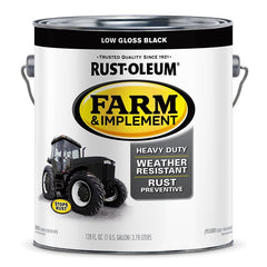 Specialty 280168 Farm Equipment Paint, Gloss, Low Gloss Black, 1 gal