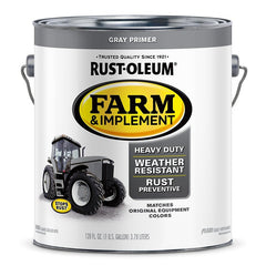 Specialty 280169 Farm Equipment Paint, Gloss, Gray Primer, 1 gal
