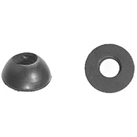 Danco 36669B V-Molded Cone Faucet Washer, 3/8 in ID x 55/64 in OD Dia, 0.41 in Thick, Rubber