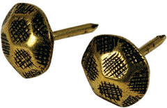 Hillman 122680 Furniture Nail, Antique Brass, Hammered Head