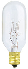 Feit Electric BP25T8N/CAN Incandescent Bulb, 25 W, T8 Lamp, Intermediate E17 Lamp Base, 2700 K Color Temp