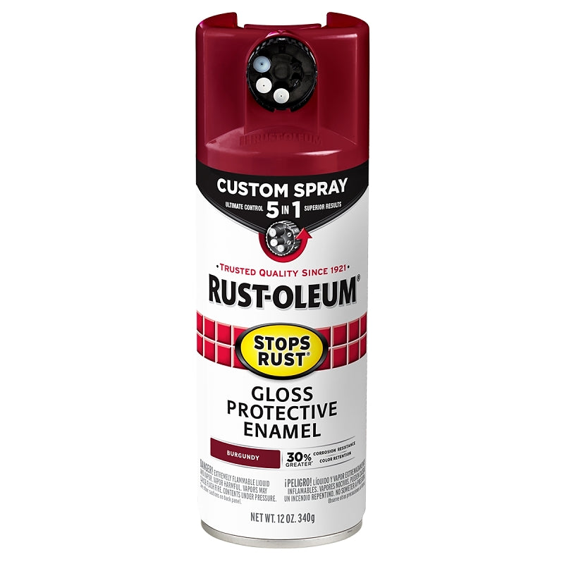 PAINT SPRY GLOSS BURGUNDY 12OZ