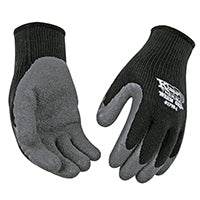 Warm Grip 1790-L Protective Gloves, Men's, L, 11 in L, Wing Thumb, Knit Wrist Cuff, Acrylic, Black