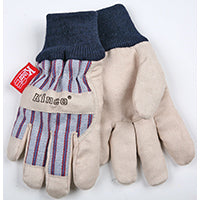 Kinco 1927KW-C Protective Gloves with Knit Wrist, Tan, Wing Thumb, Knit Wrist, Leather Palm