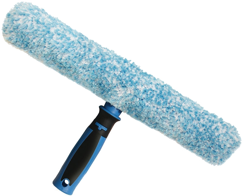 Professional Unger 963920 Scrubber, 14 in W Head, Microfiber Cloth Head