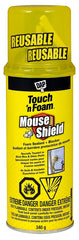 Touch 'n Foam Mouse Shield 7565012507 Foam Sealant and Blocker, Cream, 24 hr Curing, 40 to 115 deg F, 12 oz Can