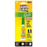 Superglue Corp 11710325 Super Glue, Gel, Characteristic, Clear, 2 g, Tube