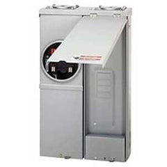 Cutler-Hammer MBE24L125BTS Meter Breaker, 125 A, 2 -Space, 4 -Circuit, Main Lug, NEMA 3R Enclosure