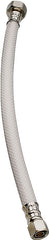 Plumb Pak EZ Series PP23863 Sink Supply Tube, 3/8 in Inlet, Compression Inlet, 1/2 in Outlet, FIP Outlet, Vinyl Tubing