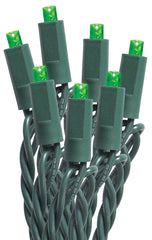 Santas Forest 27355 LED Micro Mini String Lights, Green, 50 ct