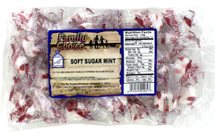 Family Choice 1269 Soft Sugar Candy, Mint Flavor, 7 oz