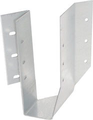 MiTek SKH28L Skewed Joist Hanger, 7-1/4 in H, 1-7/8 in D, 1-9/16 in W, 2 in x 8 to 12 in, Steel, G90 Galvanized