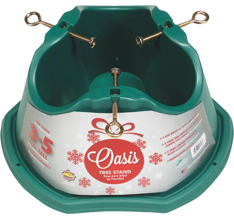 Jack-Post 313-ST-OG Tree Stand, Plastic, Green