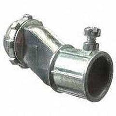 Halex 90371 Screw Connector, 1/2 in, Zinc