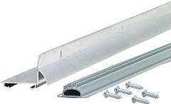 M-D 06015 Door Bottom with Drip Cap, 36 in L, 1-3/8 in W, 1-3/32 in H, Aluminum