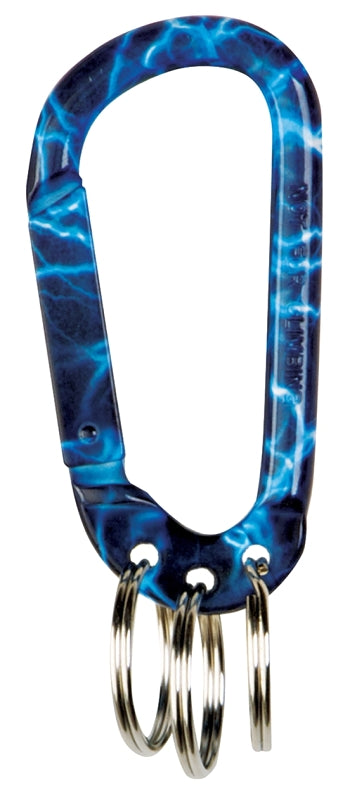 Hy-Ko KC557 Lightning Carabiner, Aluminum