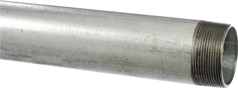 Kloeckner Metals 1.5X10G Pipe, 1-1/2 in, 10 ft L, Threaded