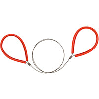 General 858 Cable Saw, 24 in L Blade, Stainless Steel Blade, Ergonomic Handle
