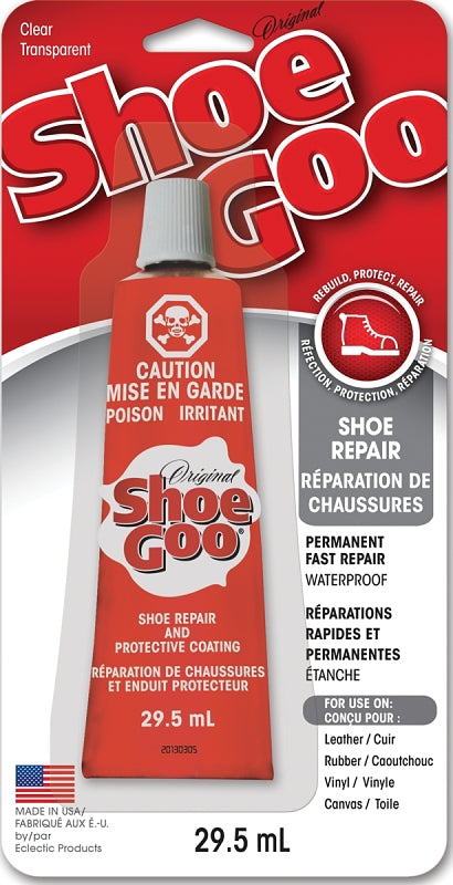 ECLECTIC 110244 Shoe Repair Adhesive, Gel, Liquid, Clear, 29.5 mL