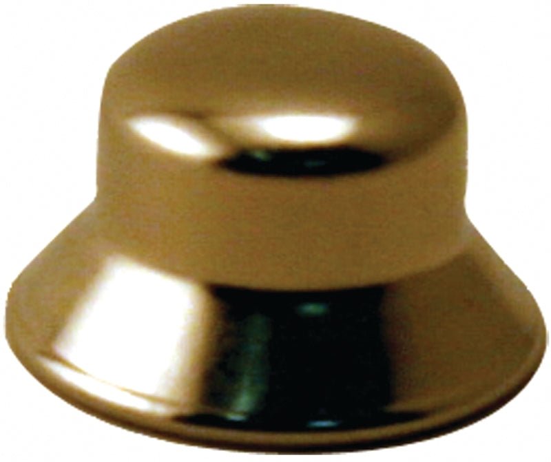 Atron 01331/LA907 Finial Knob, Top Hat, Brass, 2-Piece