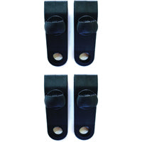 ProSource PC-301 Tarp Clip, 3-1/4 in L, 1 in W, Nylon Reinforced Plastic, Black