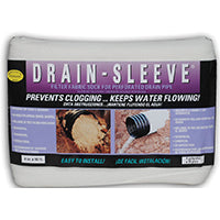 Carriff Corp 04010-24 Drain Sleeve Sock, 10 ft L X 4 ft W Dimensions, Fabric