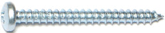Midwest Fastener 03253 Screw, #10 Thread, Coarse Thread, Pan Head, Phillips Drive, Self-Tapping, Sharp Point, Steel