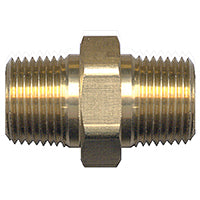 122-E PIPE NIPPLE HEX BRS 3/4