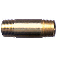 113-B3 PIPE NIPPLE LNG BRS 1/4