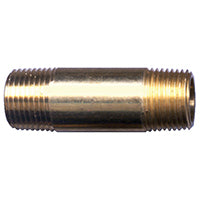 113-C3-1/2 PIPE NIPPLE BRS 3/8