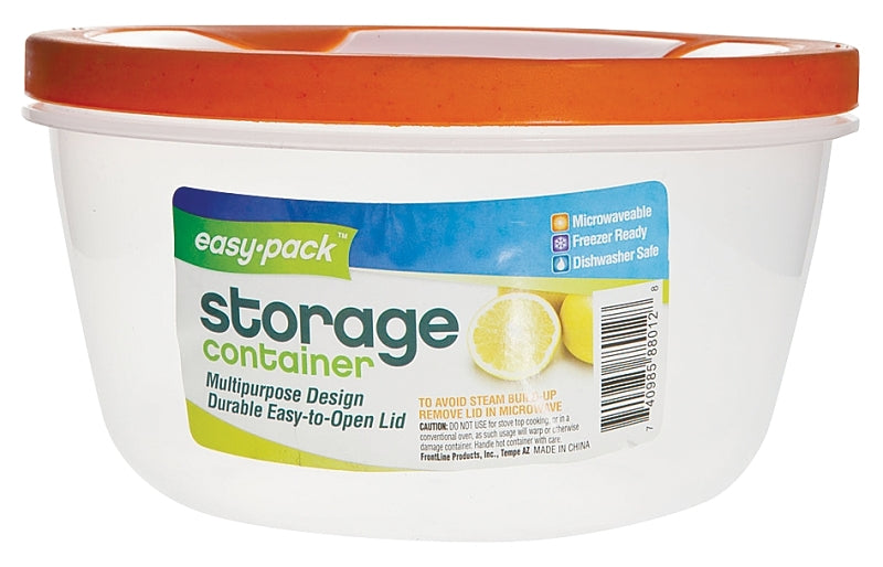 Easy Pack 8012 Storage Container, 65 oz Capacity, Plastic