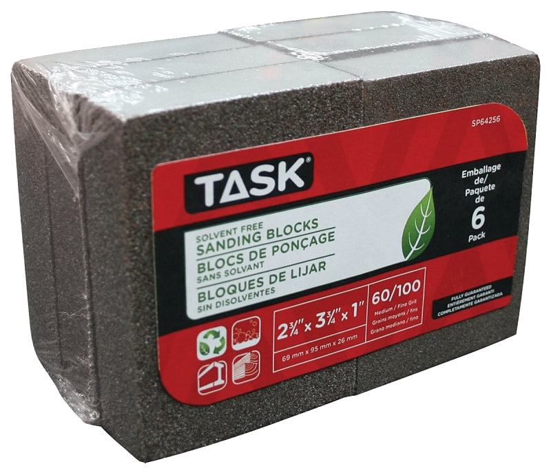 SP64256 0.6 6/PK SANDING SPONG