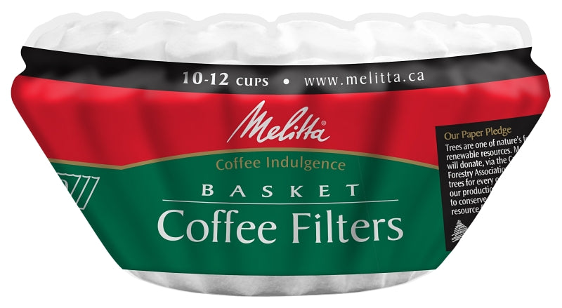 Melitta 62935 Coffee Filter, Basket, Paper, White