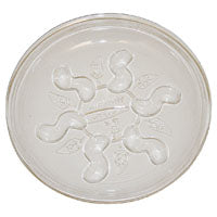 Gardener's Blue Ribbon Saucer Plus Series SP14 Plant Saucer, 14 in Dia, Round, Plastic, Clear