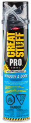 Dow GREAT STUFF PRO 217025 Insulating Foam Sealant, Yellow, 40 to 100 deg F, 20 oz Can
