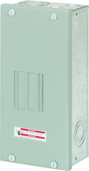 Cutler-Hammer BR BR24L70FP Load Center, 70 A, 2 -Space, 4 -Circuit, Main Lug, NEMA 1 Enclosure, Flush Mounting