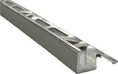 Emser Tile Signature Series ZBL300-420B-08025 Edge Protector Trim, Aluminum, Brushed Nickel