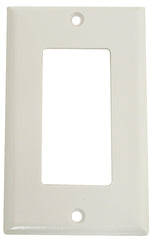 WALL PLATE STAND 1GNG WHT DECO