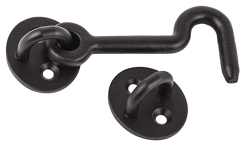 National Hardware N187-034 Privacy Hook, Steel, Oil-Rubbed Bronze