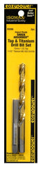 Eazypower 83266 Tap and Drill Set, Titanium