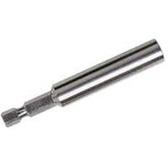 Irwin 93730 Bit Holder with C-Ring, 1/4 in Drive, Hex Drive, 1/4 in Shank, Hex Shank, Steel