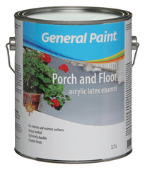 General Paint Porch & Floor 41-052-16 Porch and Floor Enamel Paint, Eggshell, Accent Base, 1 gal