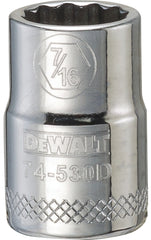 DWMT74530OSP SOCKET 3/8DR 7/16