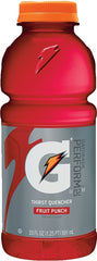 Gatorade 32866 Thirst Quencher Sports Drink, Liquid, Fruit Punch Flavor, 20 oz Bottle