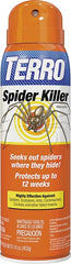 Terro T2302-6 Spider Killer, Liquid, Around Doors, Around Windows, Behind Appliances, Patios, 16 oz, Aerosol