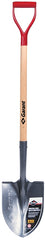 Garant 81181 Industrial-Grade Shovel, 9 in W Blade, Steel Blade, Wood Handle, D-Grip Handle