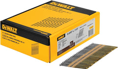 DeWALT DWRHS8D113 Framing Nail, 2-3/8 in L, 9 Gauge, Steel, Bright, Full Round Head, Smooth Shank