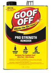 Goof Off FG657 Latex Paint Remover, Liquid, White, 1 gal, Can