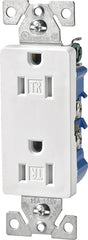 RECPT DPLX TR DECR 3WI 15A WHT