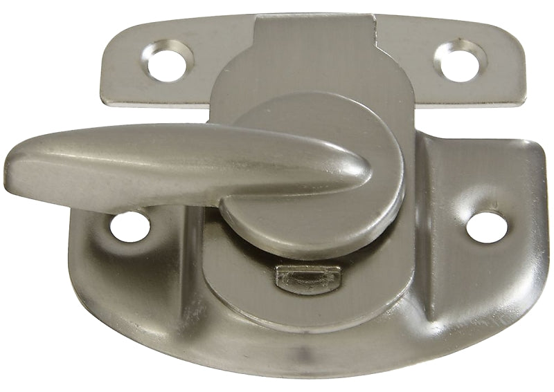 National Hardware V602 Series N325-373 Sash Lock, Steel, Satin Nickel
